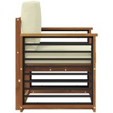  Set vanjskih sofa Čvrsto drvo akacije i poliester | shoptok.hr