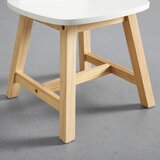 Bessagi Kids Otroški Set Mize In Stolov Pino, Bela, Naravna Barva | Shoptok.si