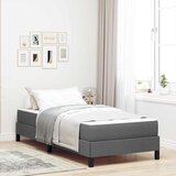  s opruga kutije Tamno siva 90 x 200 cm tkanina | shoptok.hr