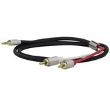  Cinch Audio Adapter [1x 3,5 mm banana utikač - 2x Muški cinch konektor] Crna Dynavox Cijene