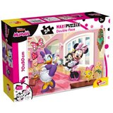 Lisciani Minnie miška 2 v 1 maxi 24-delni puzzle in pobarvanka 70x50 cm - Lisciani | Shoptok.si