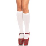 Leg Avenue Nylon Knee Highs 5572 White Cijene