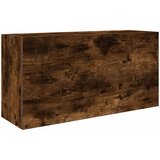 Maison Chic Kopalniška stenska omarica - Kopalniške omarica dimljen hrast 80x25x40 cm inž. les iu273, (22063996) | Shoptok.si