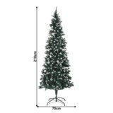 Kondela Božično drevo s storži, zasneženo, 210 cm, CHRISTMAS TIP 2 | Shoptok.si