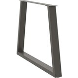 vidaXL Noge blagovaonskog stola V-oblika 2 kom antracit | shoptok.hr