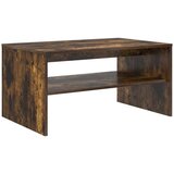  Klubska miza Dimljeni oreh 80 x 50 x 40 cm Konstruiran les, (5000120254) | Shoptok.si