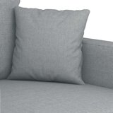 Dvosjed od tkanine svjetlosivi 140 cm | shoptok.hr