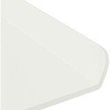  Polica na zidu s policom Zidne 3 pcs Bijelo 40 x 9 x 2 5 cm - Bijelo 30/35/40 x 9 cm 1 | shoptok.hr