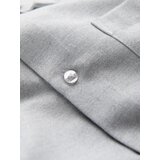 Ombre Men's shirt with pocket REGULAR FIT - light grey melange | Eponuda.ba