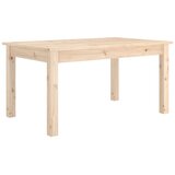 Maison Chic Klubska mizica - kavna mizica - Nizka mizica 80×50×40 cm trdna borovina, (21753460) Cene