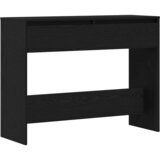  Konzolna stolica s ladicama Crni hrast 100 x 35 x 76,5 cm | Shoptok.si
