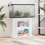  Stalak za akvarij bijeli 80 x 35 x 60 cm od konstruiranog drva | Eponuda.com