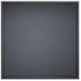  Vrtna saksija 2 kom. Antracit 40 x 40 x 30 cm Čelična vrata | shoptok.hr