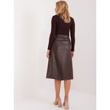 Factory Price Skirt-EM-SD-B9326.64-dark brown | Shoptok.si