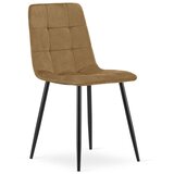 KARA stolica - smeđi baršun / crne noge x 1 | shoptok.hr