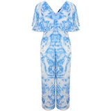 Wallis Kombinezon modra / bela | Shoptok.si