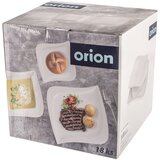 Orion Beli porcelanasti krožniki v kompletu 18 ks – | Shoptok.si