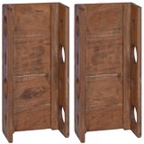  Stalak Smeđa 24 x 13 x 54 cm Čvrsto mahagonijsko drvo | shoptok.hr