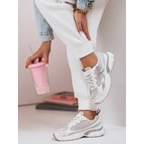 DStreet Sneakersy damskie DYNAMICA srebrne | Shoptok.si