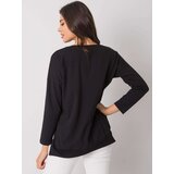 RUE PARIS Blouse-RV-BZ-7193.13P-black | Shoptok.si