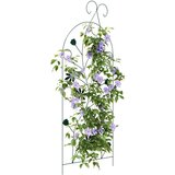  Vrtna Ograda Rešetkasti 3 pcs Zelena 112 x 40 cm Čelik | shoptok.hr