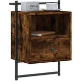vidaXL Noćni ormarići zidni 2 kom boja hrasta 40 x 30 x 61 cm drveni | shoptok.hr