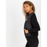 RUE PARIS Sweatshirt-RV-BL-8229.69P-black | Shoptok.si