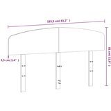  Uzglavlje voštano smeđe 150 cm od masivne borovine | shoptok.hr