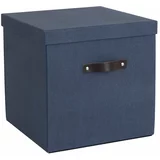 Bigso Box of Sweden Modra škatla za shranjevanje Logan