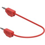 Electro PJP 214-CD1-50R merilni kabel [banana moški konektor - banana moški konektor] 0.50 m rdeča 1 kos, (20453791) Cene