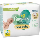 Pampers Harmonie New Baby vlažni čistilni robčki za otroke 4x46 kos