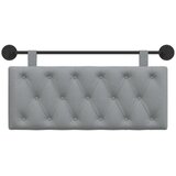 Držeće uzglavlje Zidne Svijetlo siva 110 x 55 x 7 cm tkanina - Svjetlosiva 100 cm bez LED | shoptok.hr