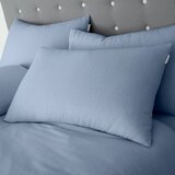 Catherine Lansfield Svetlo modra podaljšana flanelna posteljnina za zakonsko posteljo 230x220 cm Brushed – | Shoptok.si