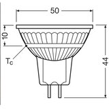  LED prigušiva reflektorska sijalica MR16 GU5,3/3,4W/12V 4000K 36° CRI 90 - Ledvance | Eponuda.com