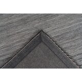 Kayoom RAVNO TKANA PREPROGA Phoenix 310 Grau / Anthrazit 120/170 cm antracit, siva | Shoptok.si