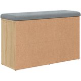  Klupa za cipele Sonoma hrast 82x32x50 cm Konstruirano drvo | shoptok.hr