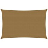 vidaXL Senčno jadro 160 g/m² taupe 2,5x4,5 m HDPE Cene