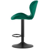 West barska stolica - baršunasto zelena/crna baza | shoptok.hr
