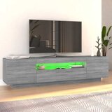 TV ormarić s LED svjetlima boja hrasta sonome 160 x 35 x 40 cm | Shoptok.si