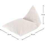 Wigiwama Krem vreća za bebe od samta Big Lounger – | shoptok.hr