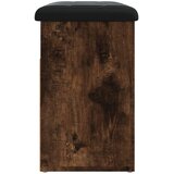  Klupa za cipele boja dimljenog hrasta 62x32x50 cm drvena | Eponuda.ba