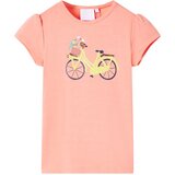  Dječja majica neonskokoraljna 116 | shoptok.hr
