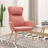  Stolica za opuštanje ružičasta baršunasta | shoptok.hr