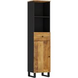 Maison Chic Kopalniška omarica - Kopalniški kabinet 38x33x160 cm trden mangov les, (21794858) | Shoptok.si