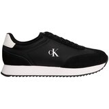 Calvin Klein Jeans Nizke superge RETRO RUNNER LACE UP NY-SU Črna | Shoptok.si