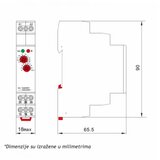 RELE VREMENSKI ATMT2-M2 12-240VAC 1S-10D