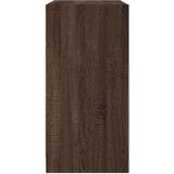  Bočni ormarić sa staklenim vratima boja hrasta 68x37x75 5 cm | shoptok.hr