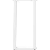  Noge za konzolni stol U-oblik 2 kom Bijele 28 x (72-73) cm Čelik | shoptok.hr