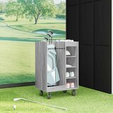 Golf ormar s kotačem Jednobojno Siva Sonoma 65 x 45 x 98 cm | shoptok.hr