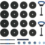  4-u-1 set bućica Crna i Plava 121 x 19 5 x 19 5 cm | shoptok.hr